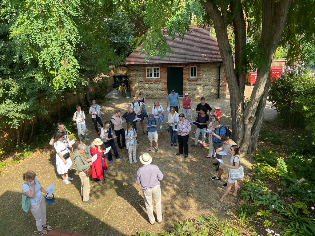 Photo: Event at Priory Gardens. Photo Credit: The Victorian Society. 